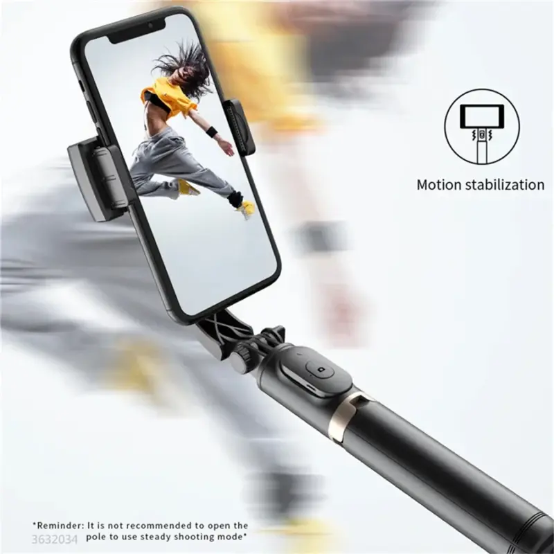2025 new Telescopic Selfie Stick Tripod Monopod Stand Mobile Phone Support Wireless Gimbal Stabilizer For iPhone Android Holder - Image 2