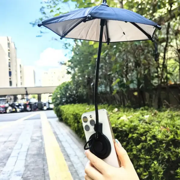 2025 New Magnetic Mobile Phone Holder Portable Universal Phone Sun Shade Umbrella For Smartphone Sun Shade Cover Z4L1