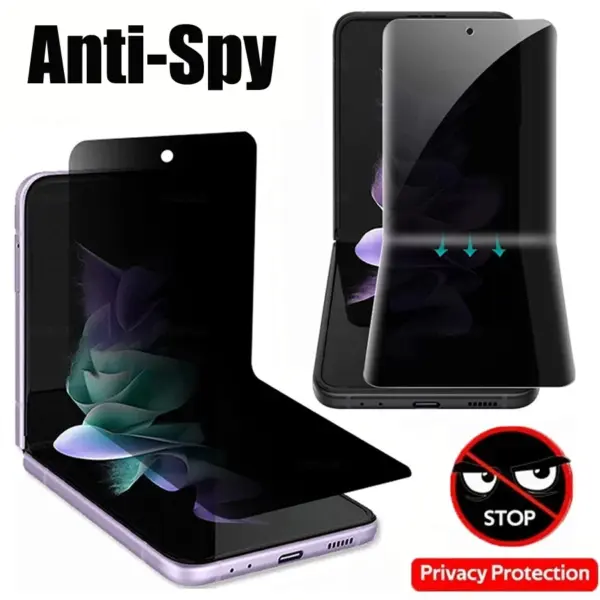 1-3PCS Privacy Hydrogel Film for Motorola Moto Razr 50 40 60 Pro Screen Protector For Razr Ultra Plus 2025 2024 2023 50S 50d