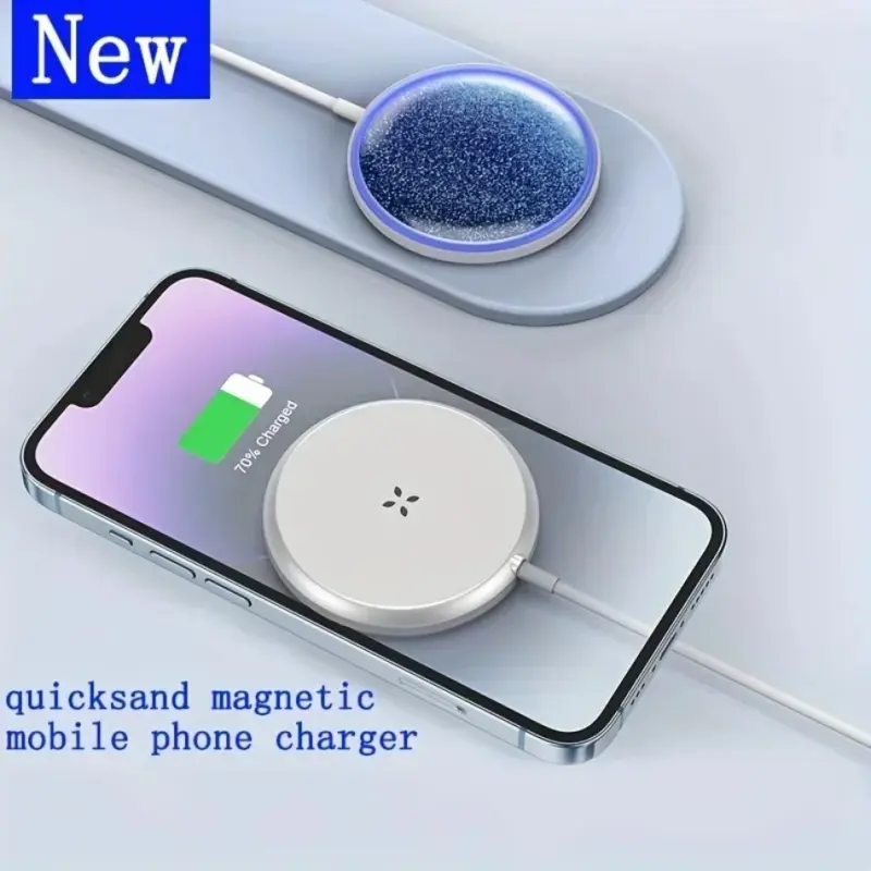 2025 New Magnetic Wireless Charger 15W Fast Wireless Charging Pad for iPhone 16 15 14 13 12 Pro Mini Plus Pro Max Samsung S25* - Image 2
