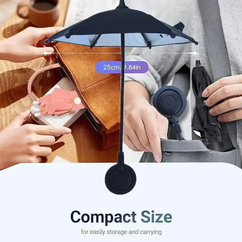 2025 New Magnetic Mobile Phone Holder Portable Universal Phone Sun Shade Umbrella For Smartphone Sun Shade Cover Z4L1 - Image 4