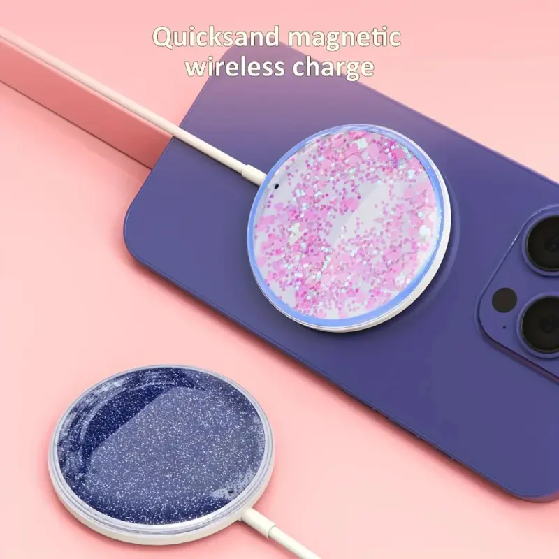 2025 New Magnetic Wireless Charger 15W Fast Wireless Charging Pad for iPhone 16 15 14 13 12 Pro Mini Plus Pro Max Samsung S25* - Image 3