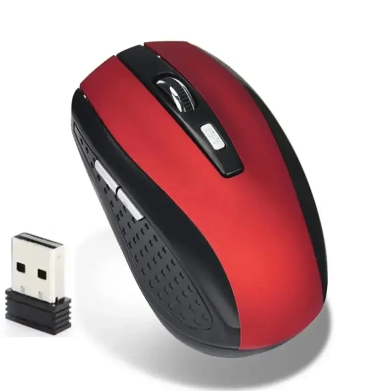 Computer Mouse Wireless USB Adjustable Gamer Gaming 6 Button Optical 2.4 USB Receiver for Computer PC Accessories - Image 2