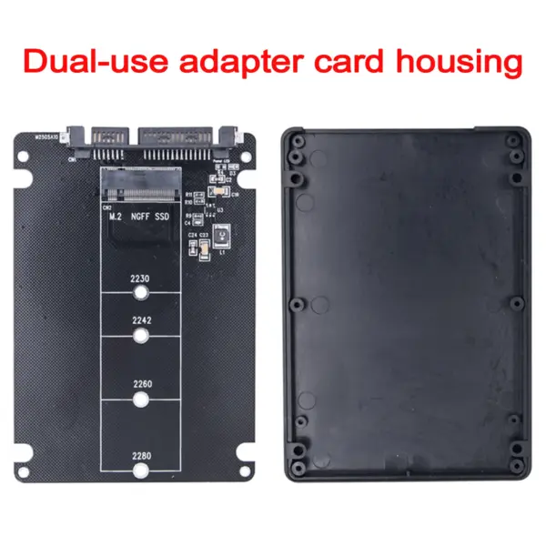 M.2 NGFF SSD To SATA3 Adapter Card 6Gbps Converter Adapter Card Dual-Use M.2 NGFF To SATA3.0 Adapter Card for PC
