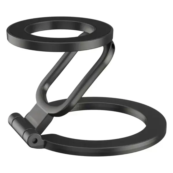 2025 Double Sided MagSafe Phone Stand Magnetic Phone Ring Holder Kickstand Magnet Grip for iPhone 15 14 Android Gym Car Holder